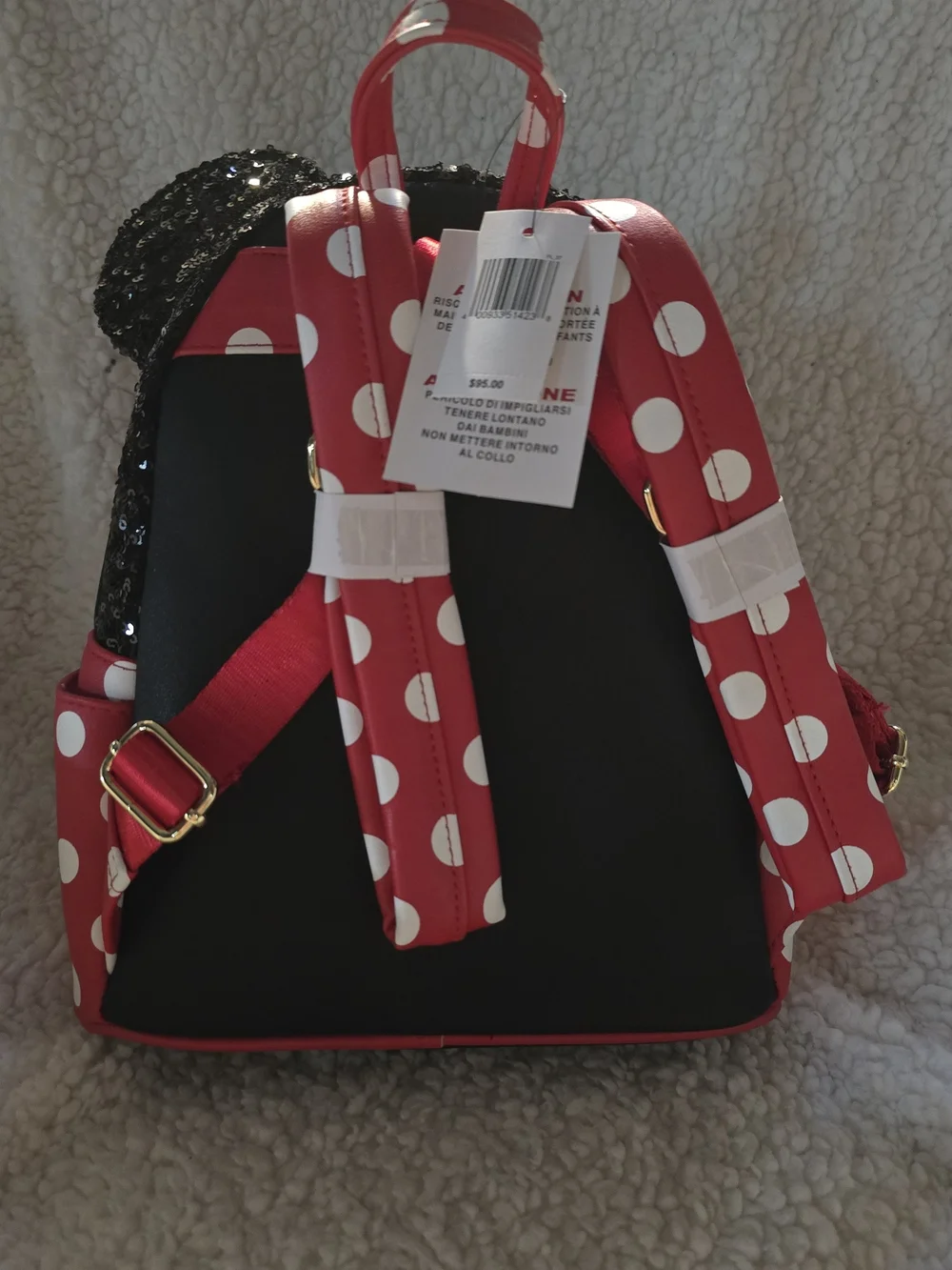 Disney Parks Loungefly Minnie Backpack (NWT)
